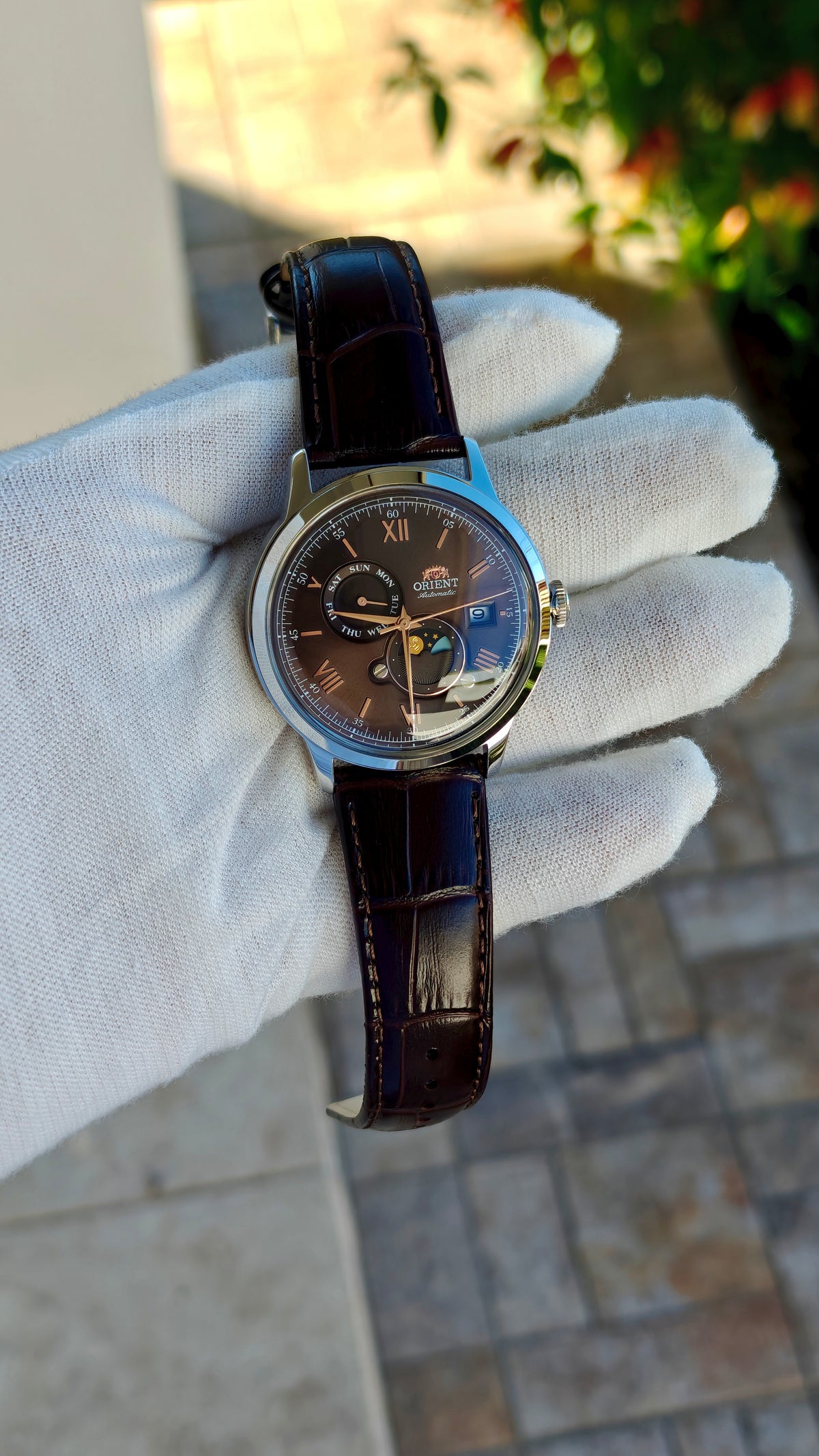Orient Bambino Sun & Moon RA-AK0804Y30B – Automático