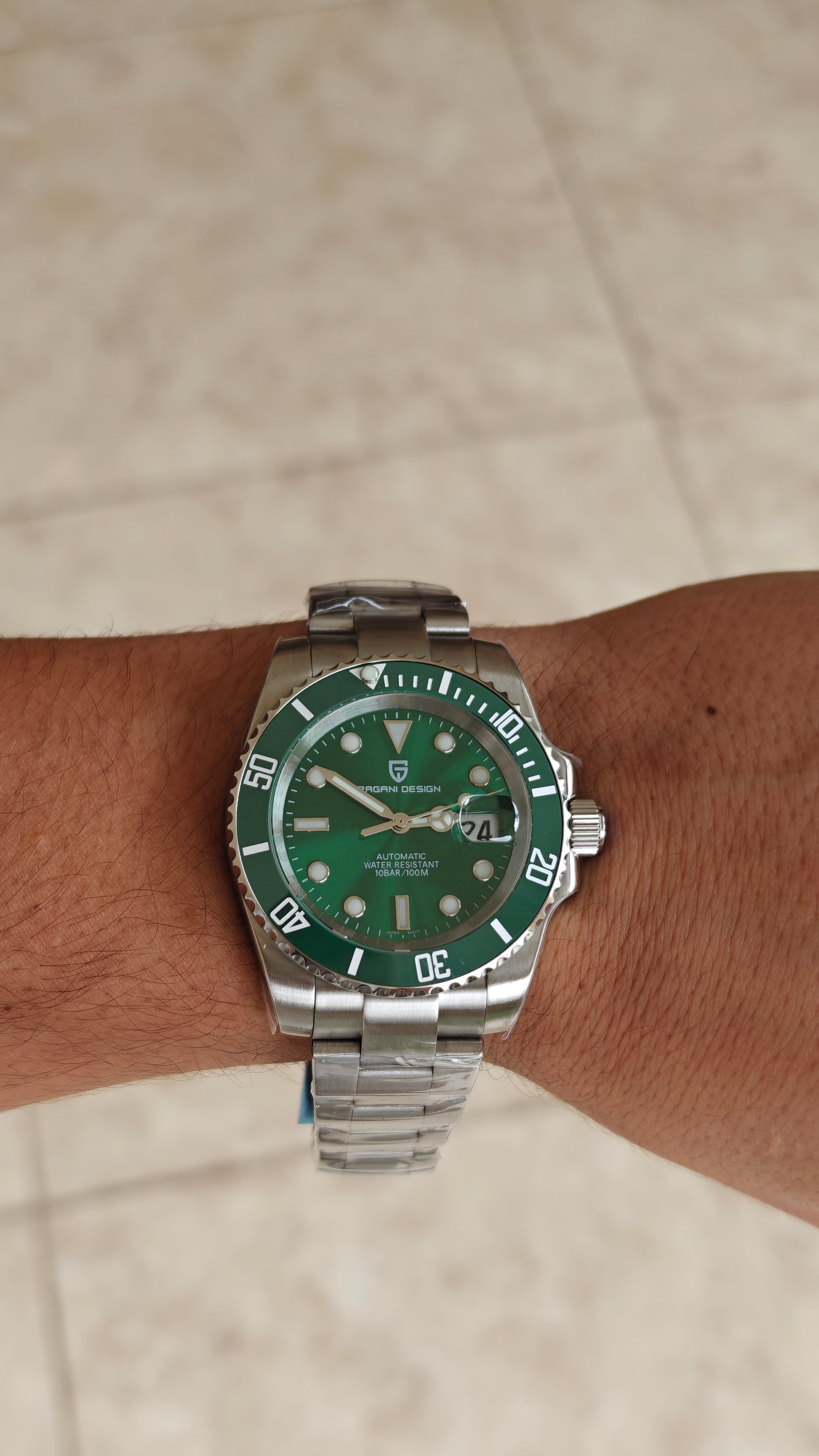 Pagani Design PD-1661 – Homenaje al Rolex Submariner Hulk
