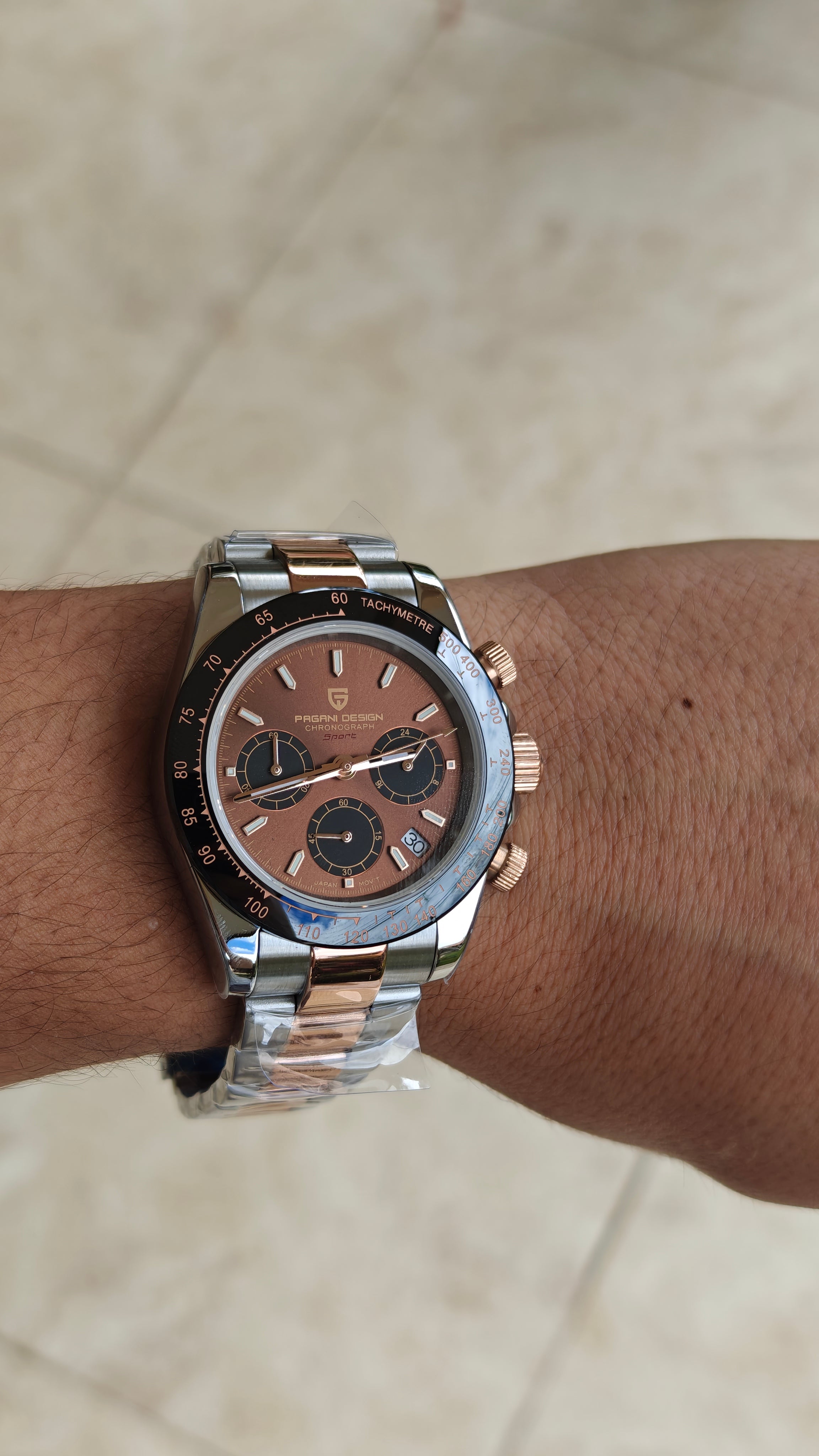 Pagani Design PD-1644 – Homenaje al Rolex Daytona (Chocolate Dial)