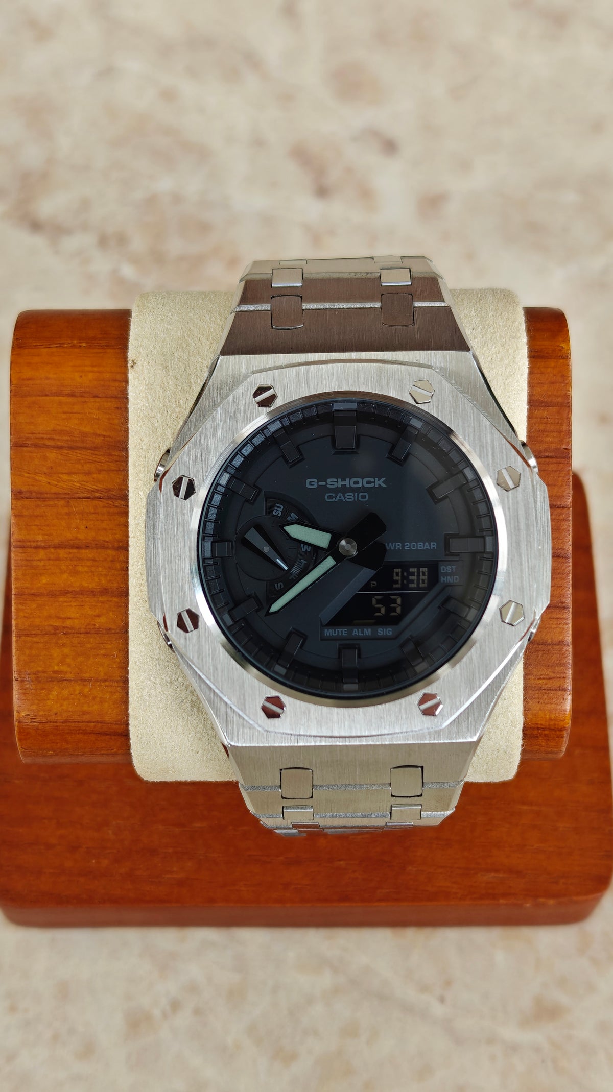 Casio G-Shock GA-2100-1A1 “CasiOak” Mod – Homenaje al Audemars Piguet Royal Oak