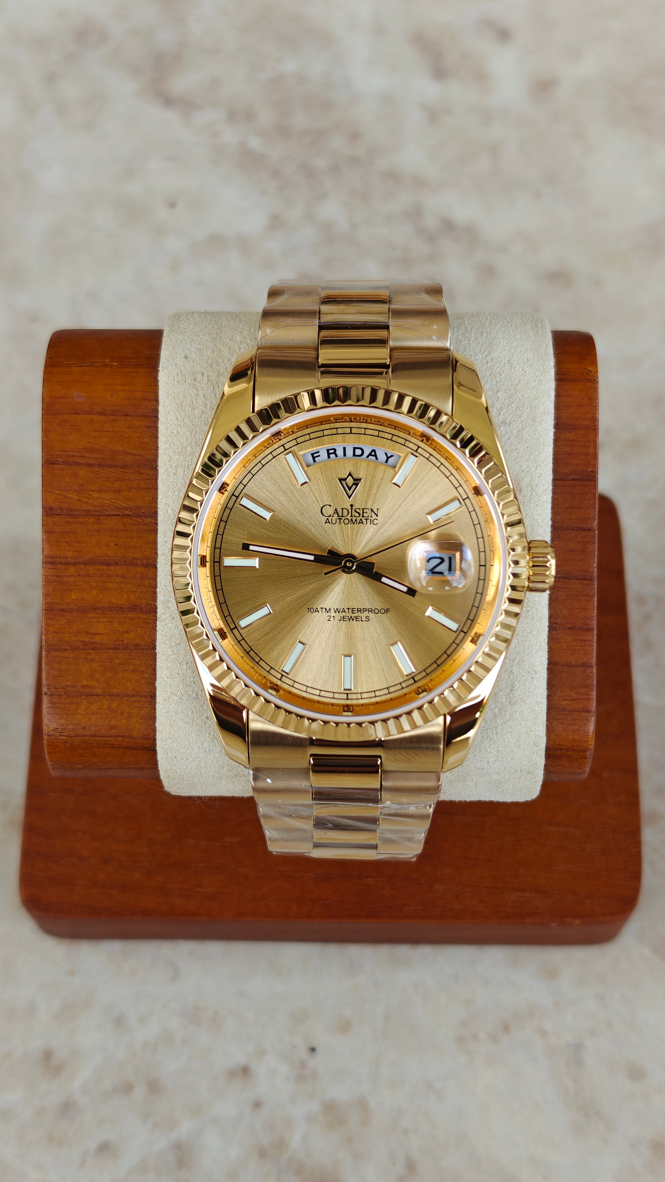 Cadisen DD40 - Homenaje al Rolex Day-Date “Presidente”