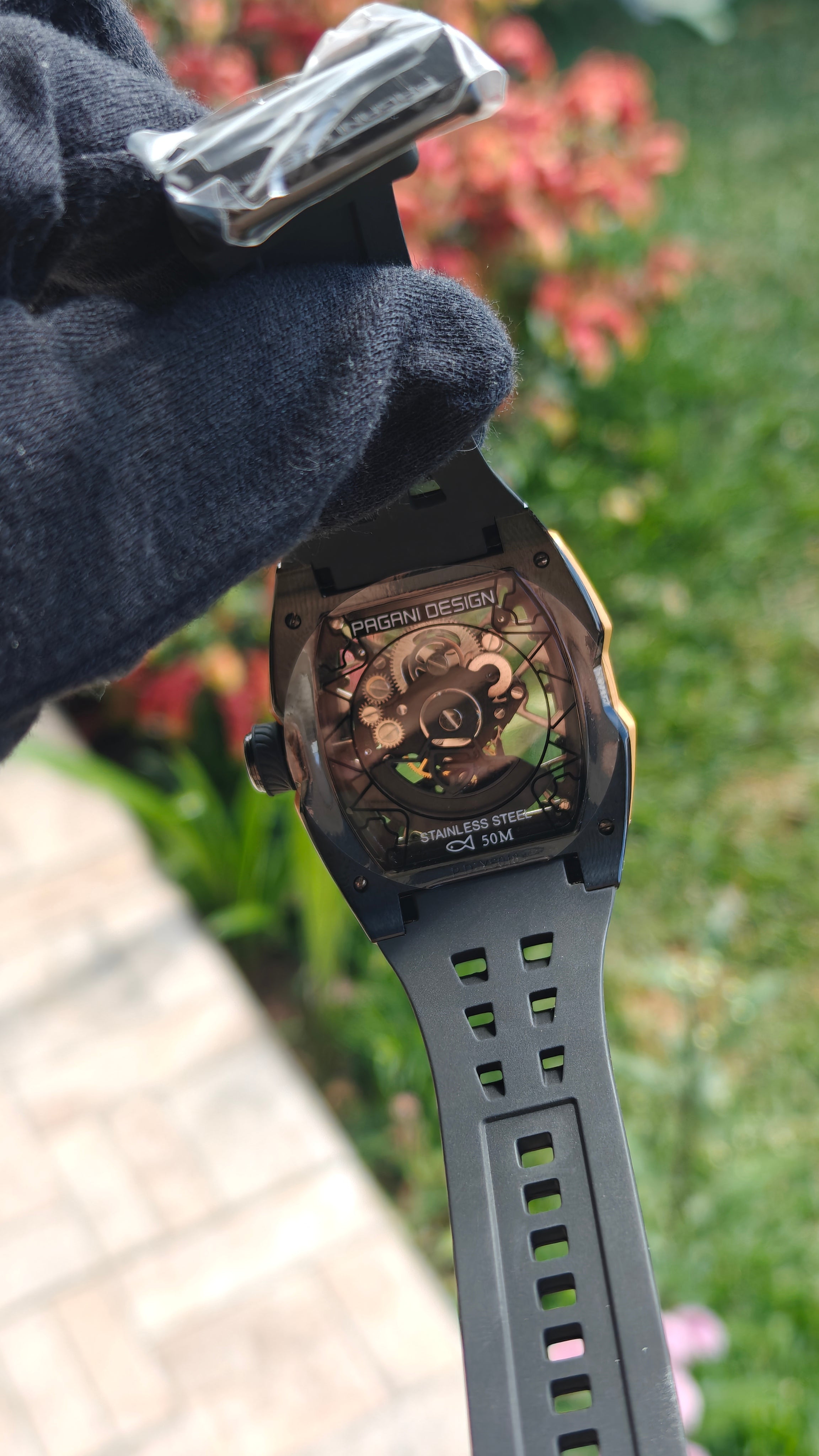 Pagani Design Y18 Skeleton Automático – Homenaje al Richard Mille RM 055