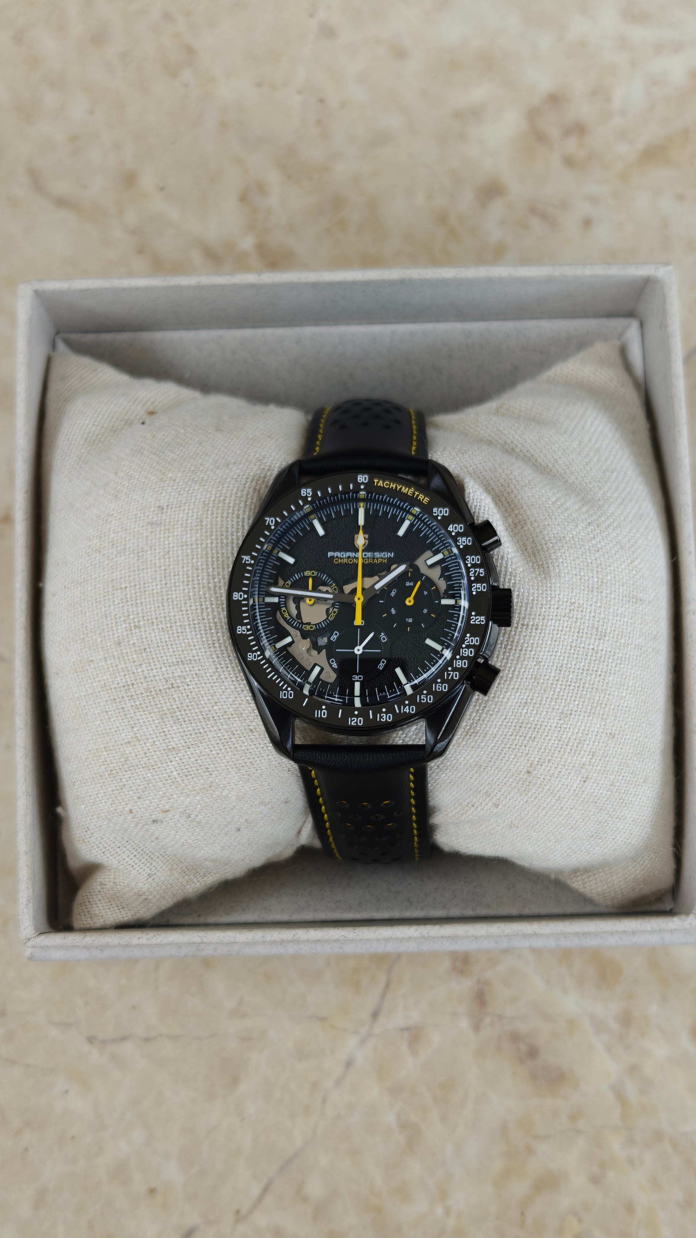 Pagani Design PD-1779
| Homenaje al Omega Speedmaster Dark Side of the Moon