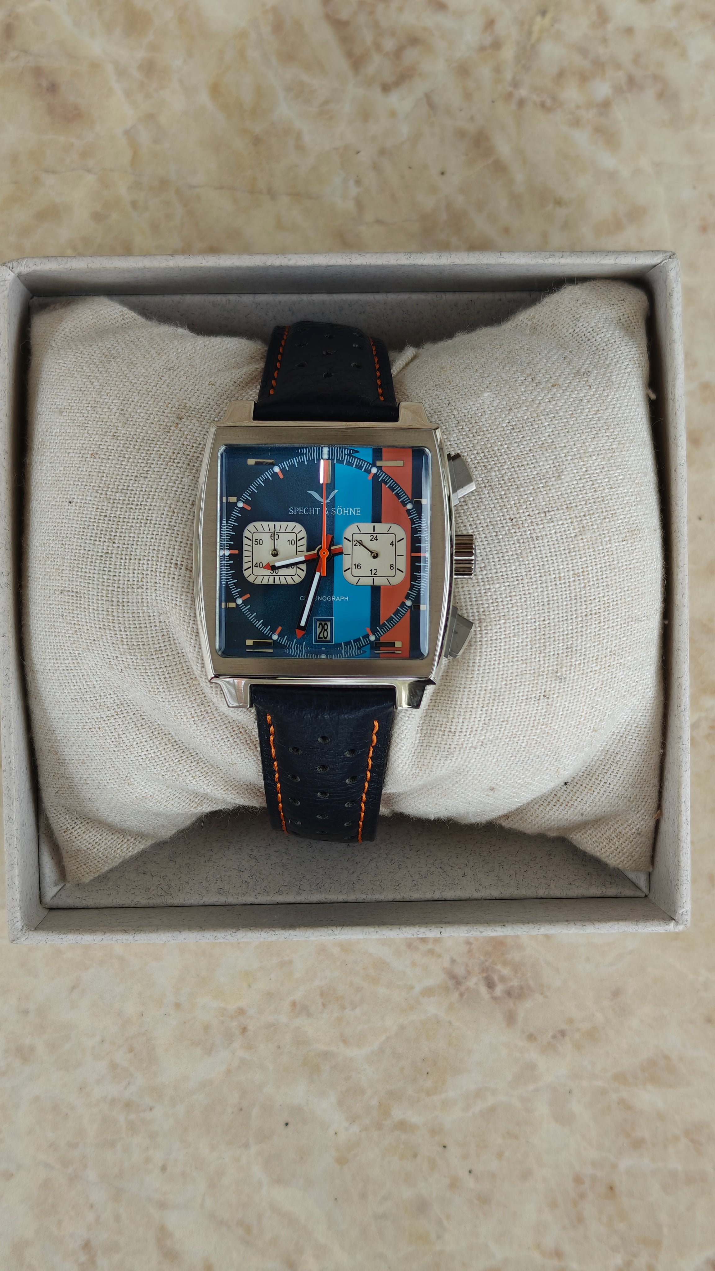 Specht & Söhne SP0009 – Homenaje al TAG Heuer Monaco