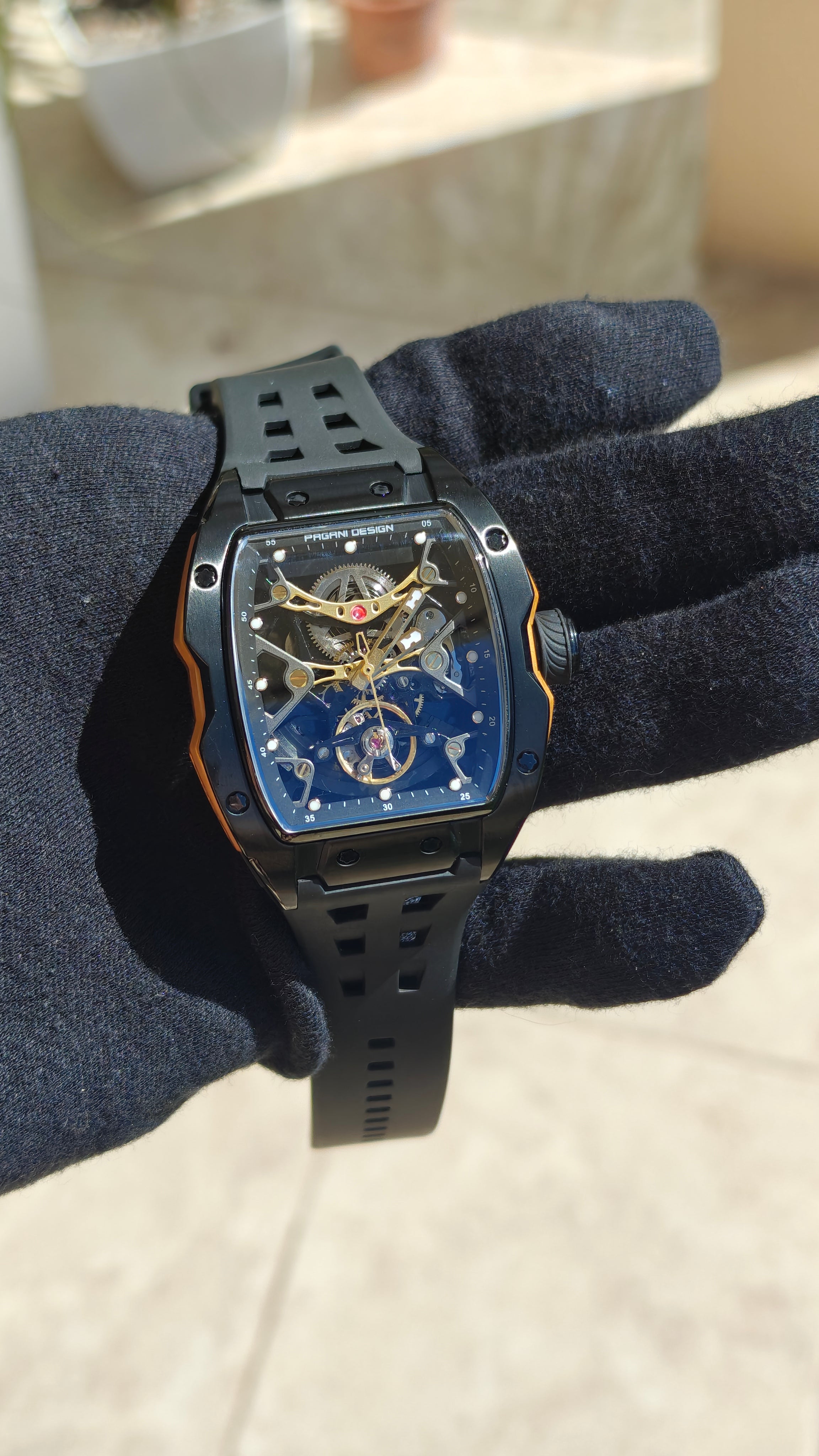 Pagani Design Y18 Skeleton Automático – Homenaje al Richard Mille RM 055