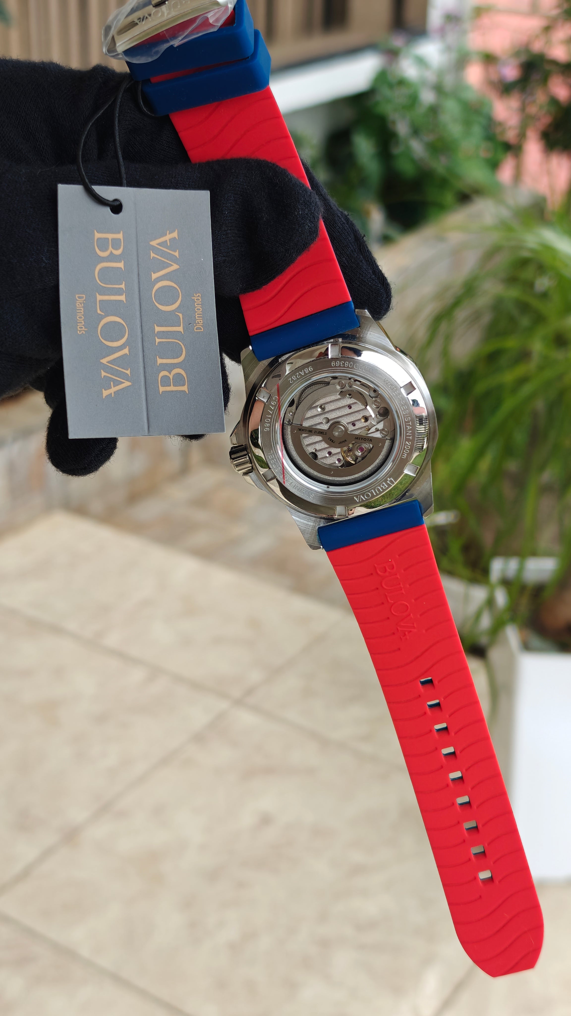 Bulova Marine Star 98A282 – Automático Blue & Silver