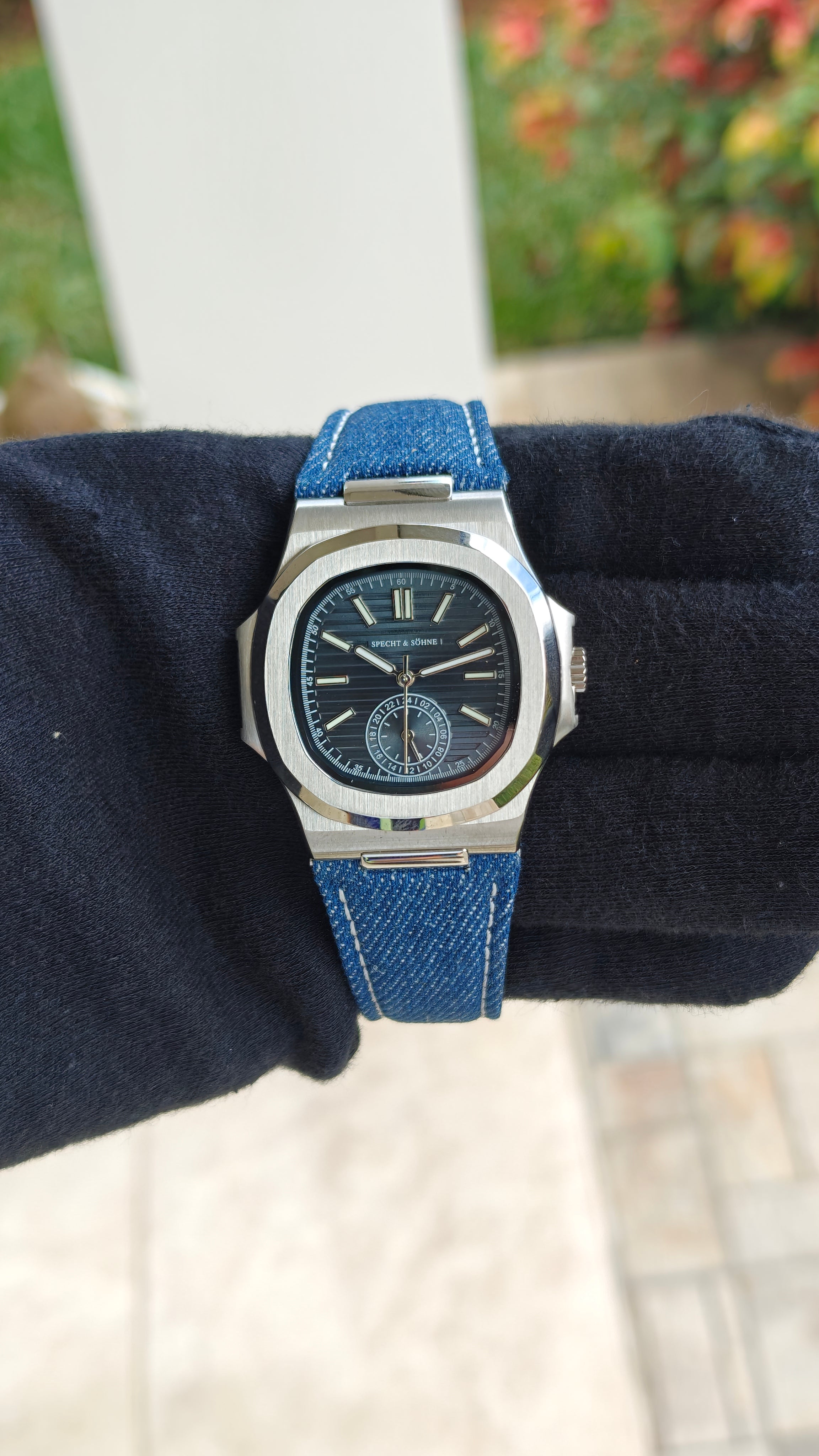 Specht & Söhne SP-5980-1 | Homenaje al Patek Philippe Nautilus 5726