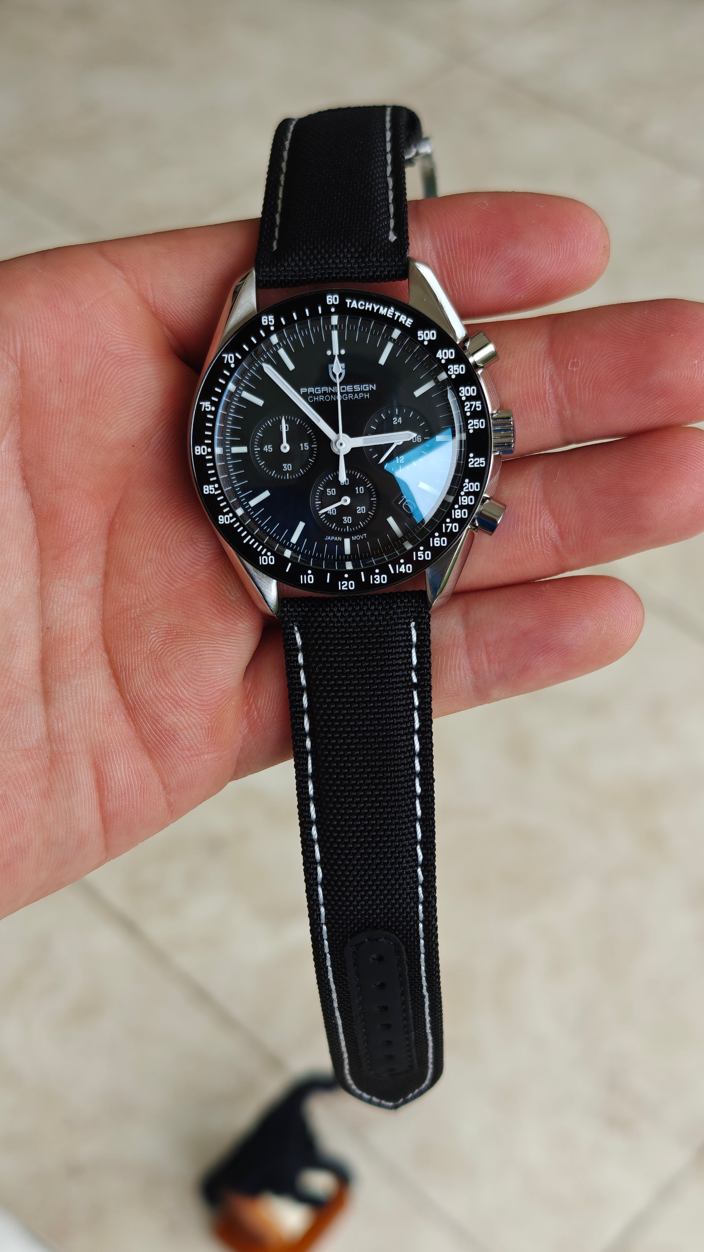 Pagani Design PD-1701 | Homenaje al Omega Speedmaster Moonwatch