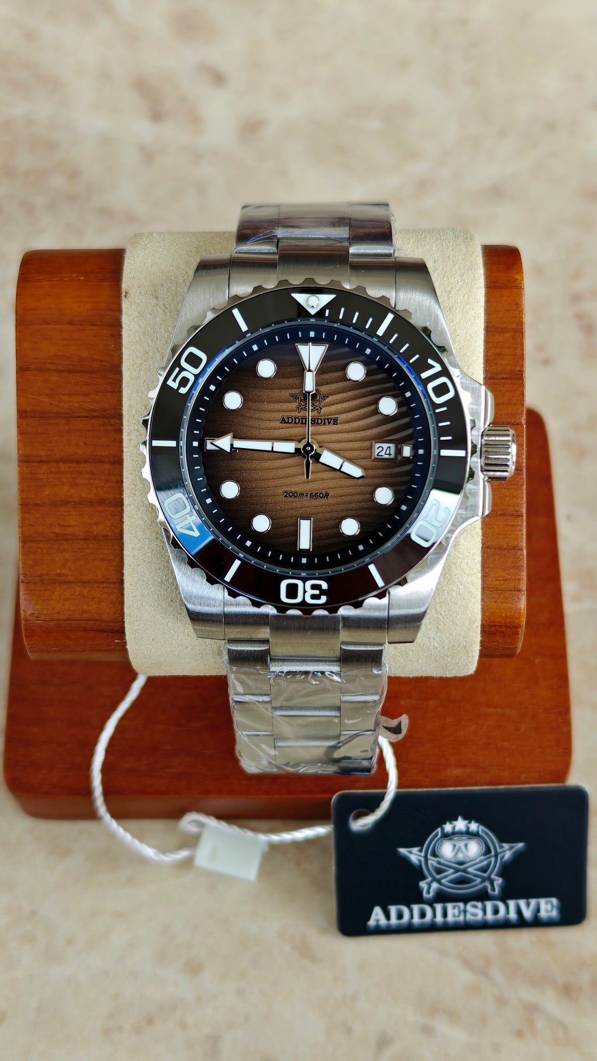 Addiesdive AD2537 – Diver de Cuarzo 200 Metros
