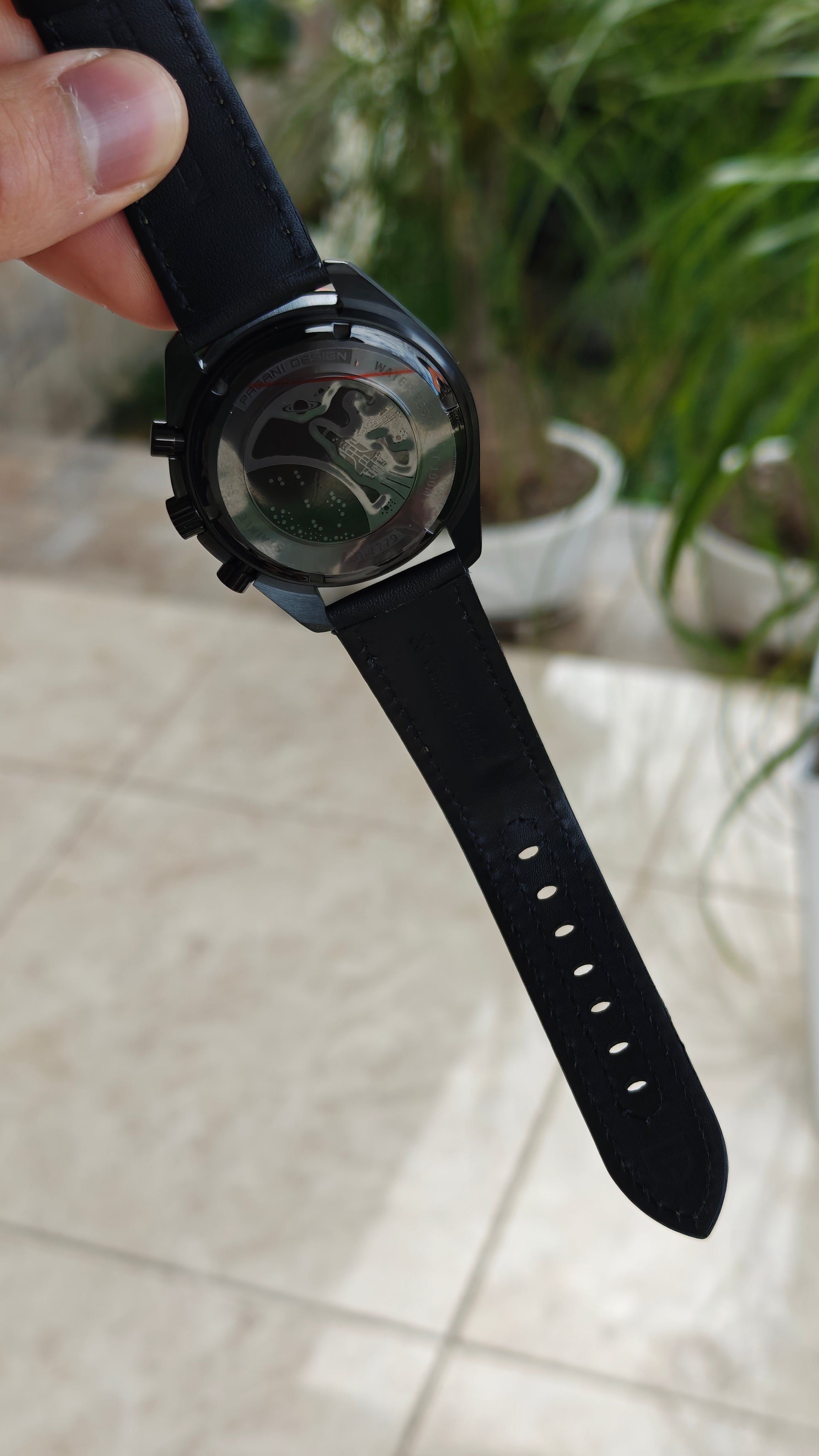 Pagani Design PD-1779
| Homenaje al Omega Speedmaster Dark Side of the Moon