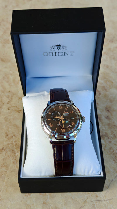 Orient Bambino Sun & Moon RA-AK0804Y30B – Automático