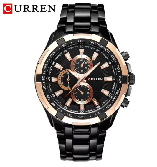 CURREN Reloj de Acero Inoxidable