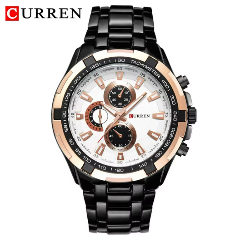 CURREN Reloj de Acero Inoxidable