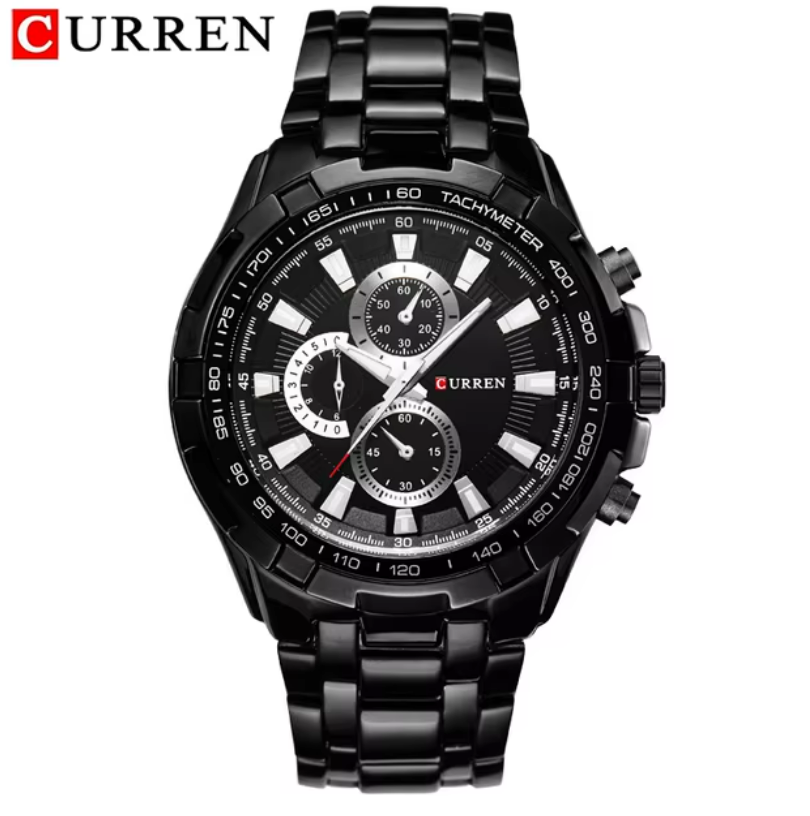 CURREN Reloj de Acero Inoxidable