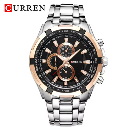 CURREN Reloj de Acero Inoxidable