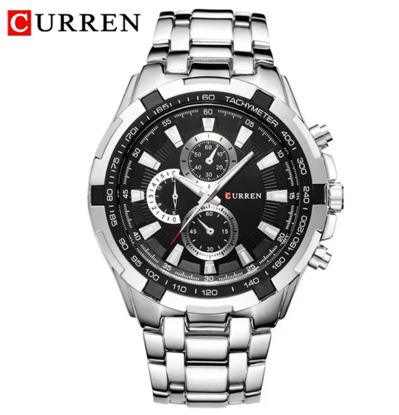 CURREN Reloj de Acero Inoxidable