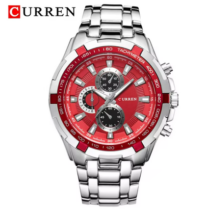 CURREN Reloj de Acero Inoxidable