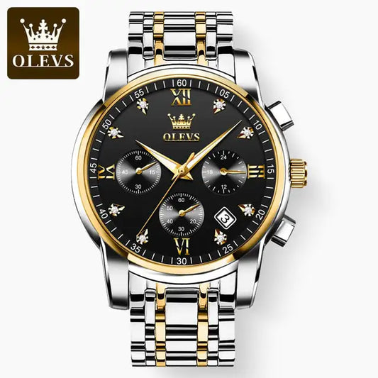 Reloj de Lujo para Hombres OLEVS - Cronógrafo Top Brand