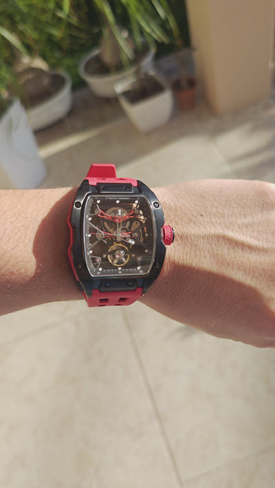 Pagani Design Y18 Skeleton Automático – Homenaje al Richard Mille RM 055