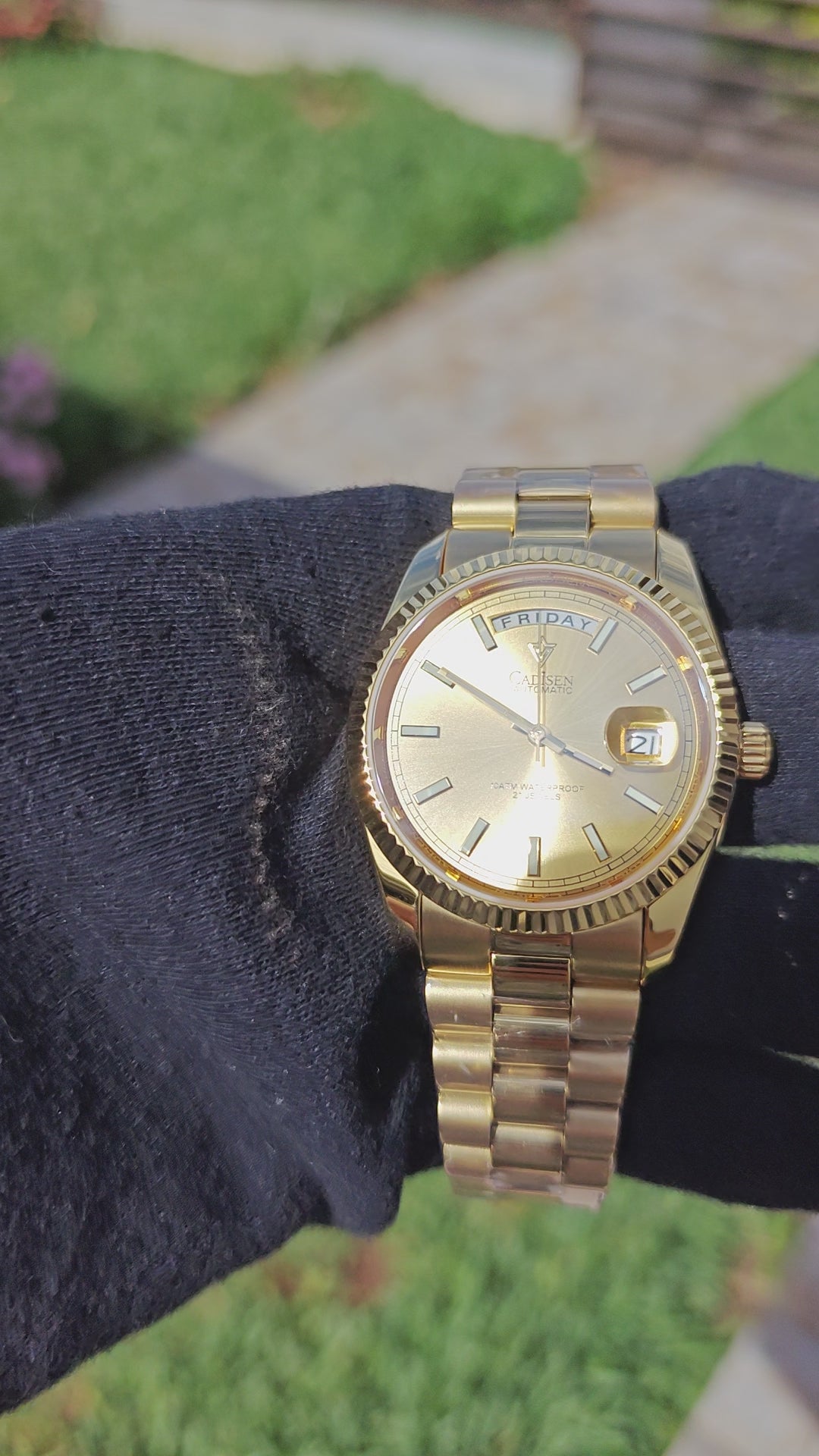 Cadisen DD40 - Homenaje al  Rolex Day-Date “Presidente”