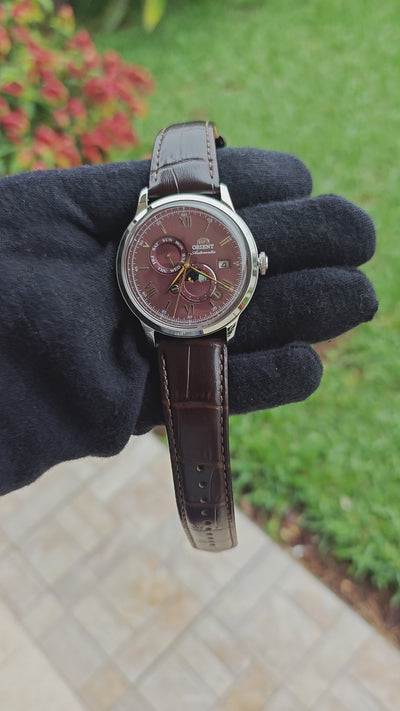 Orient Sun & Moon Bordeaux Automatic