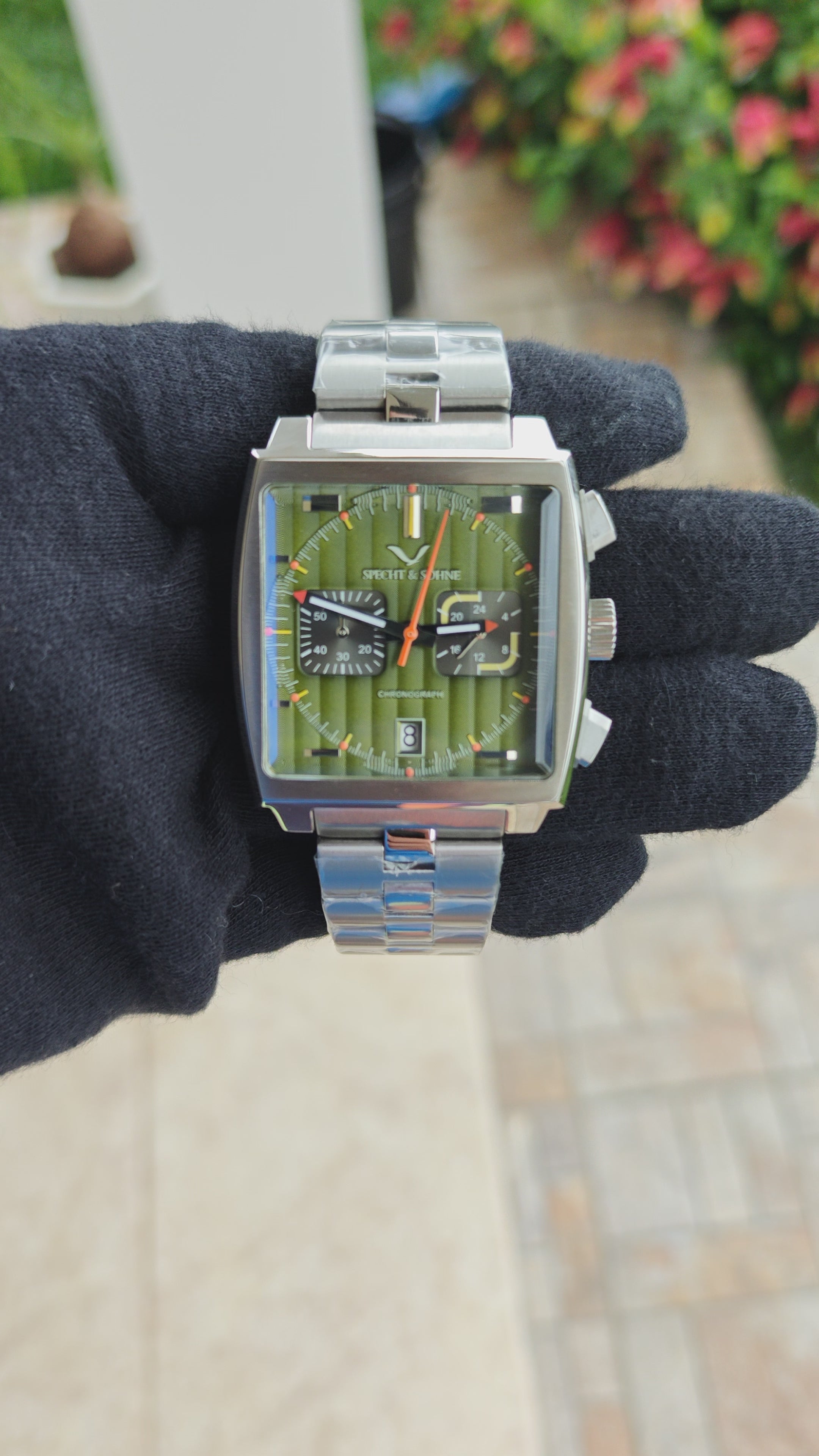 Specht & Söhne SP0009 | 
Homenaje al TAG Heuer Monaco
