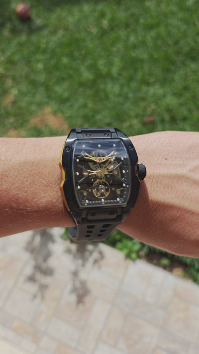 Pagani Design Y18 Skeleton Automático – Homenaje al Richard Mille RM 055