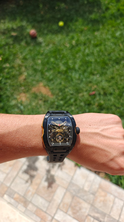 Pagani Design Y18 Skeleton Automático – Homenaje al Richard Mille RM 055