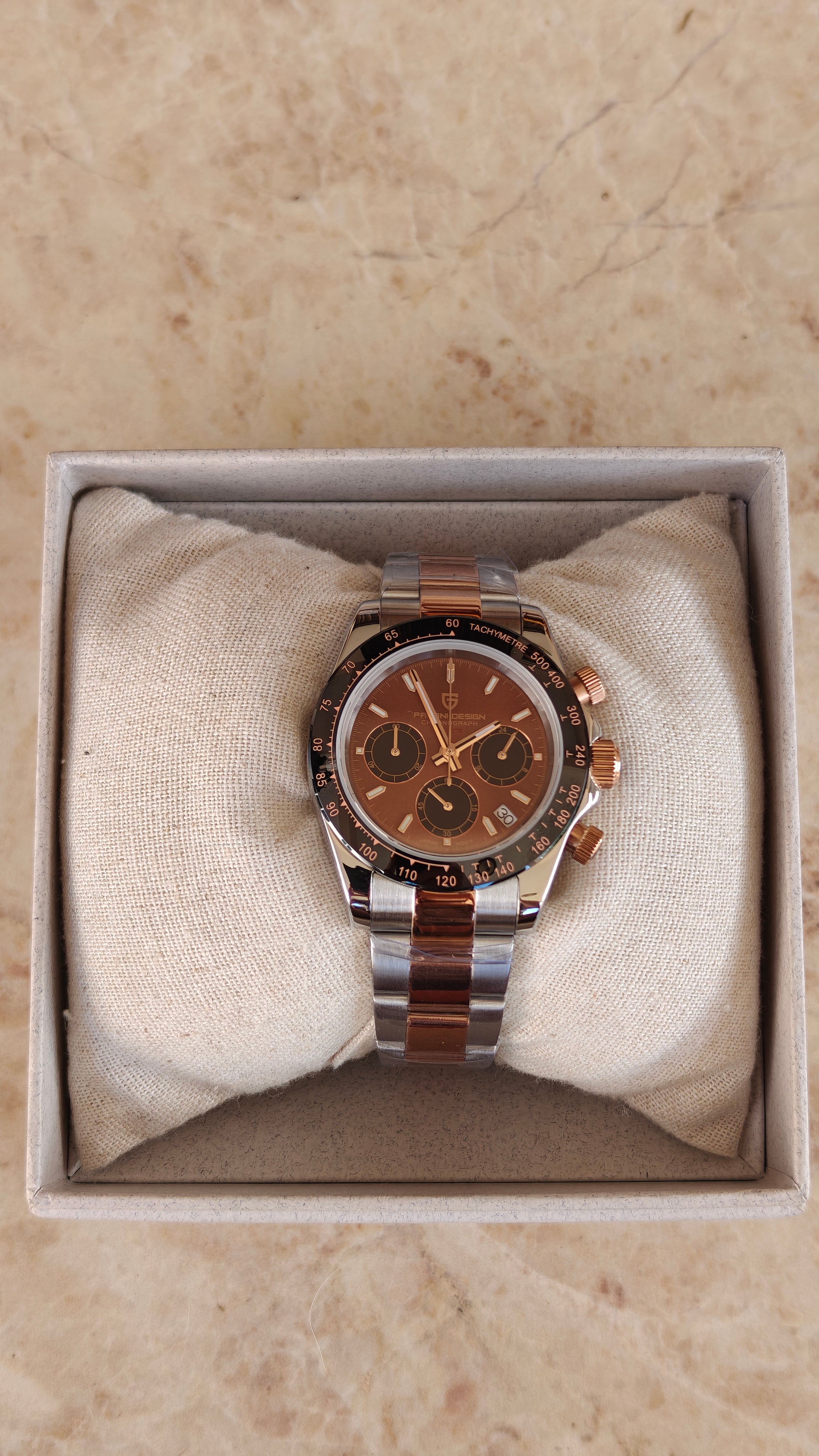 Pagani Design PD-1644 – Homenaje al Rolex Daytona (Chocolate Dial)