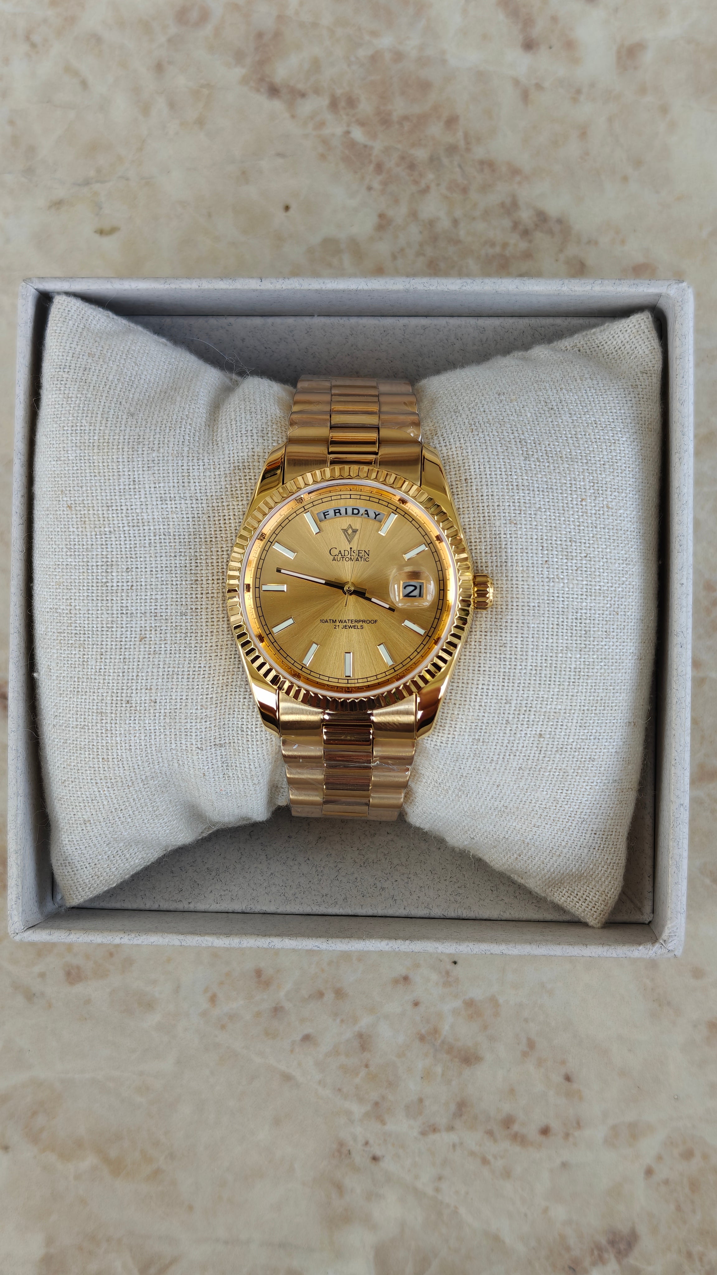 Cadisen DD40 - Homenaje al  Rolex Day-Date “Presidente”