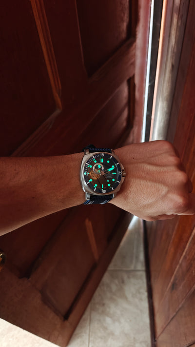 Pagani Design PD‑1736 - Homenaje a Panerai Submersible - Azul