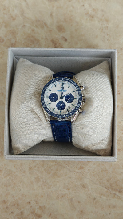 Pagani Design PD-1701 – Homenaje al Speedmaster “Snoopy Edition” (sin Snoopy)