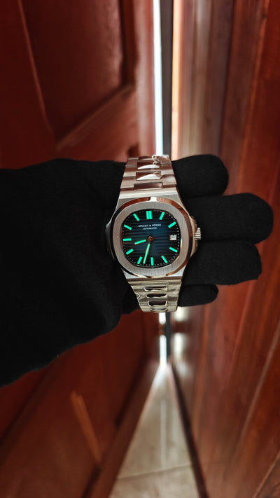 Specht & Söhne SP0002 – Homenaje al Patek Philippe Nautilus Azul