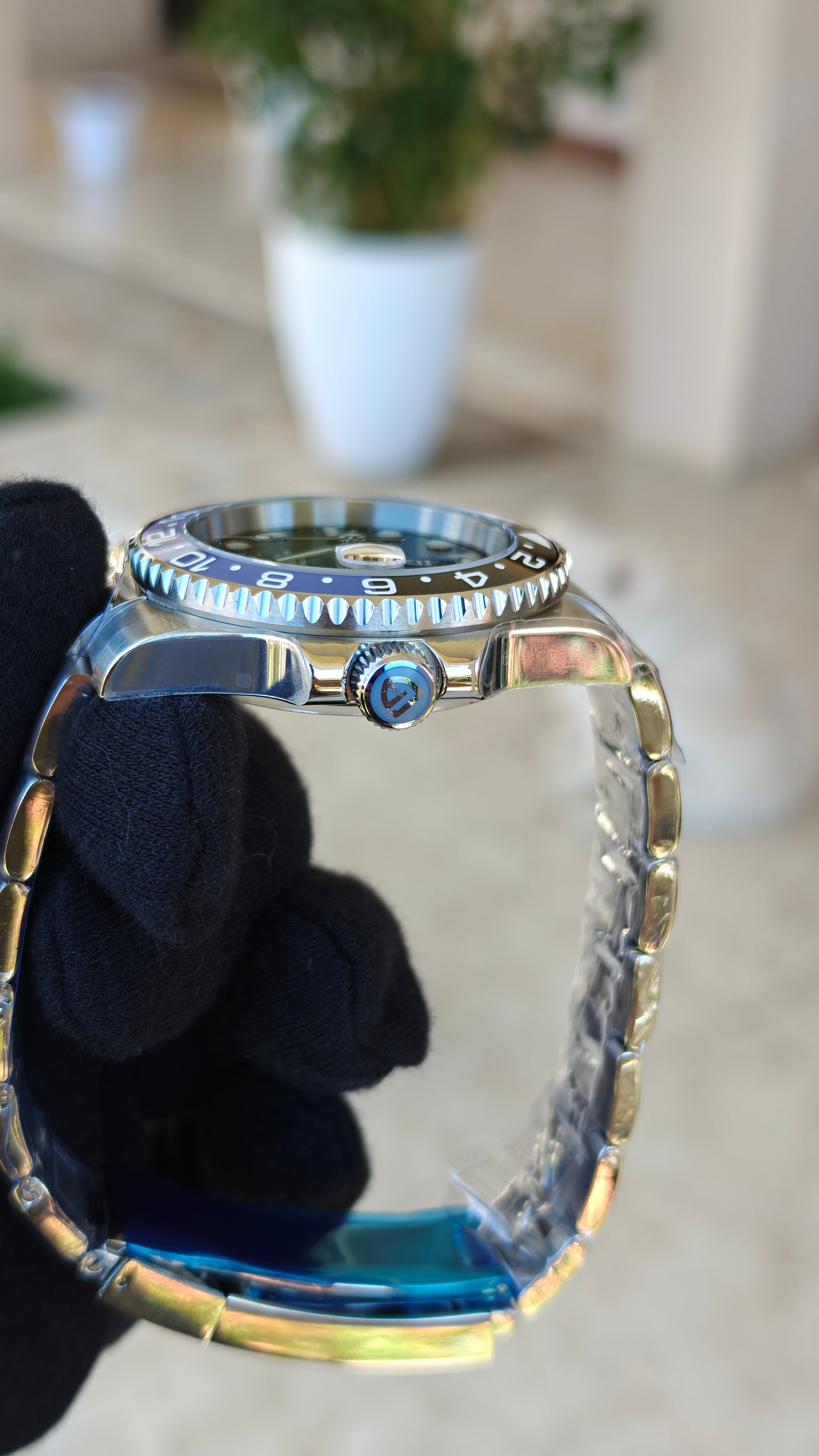 Pagani Design PD-1662 – GMT (Homenaje al Rolex GMT-Master II “Batman” )