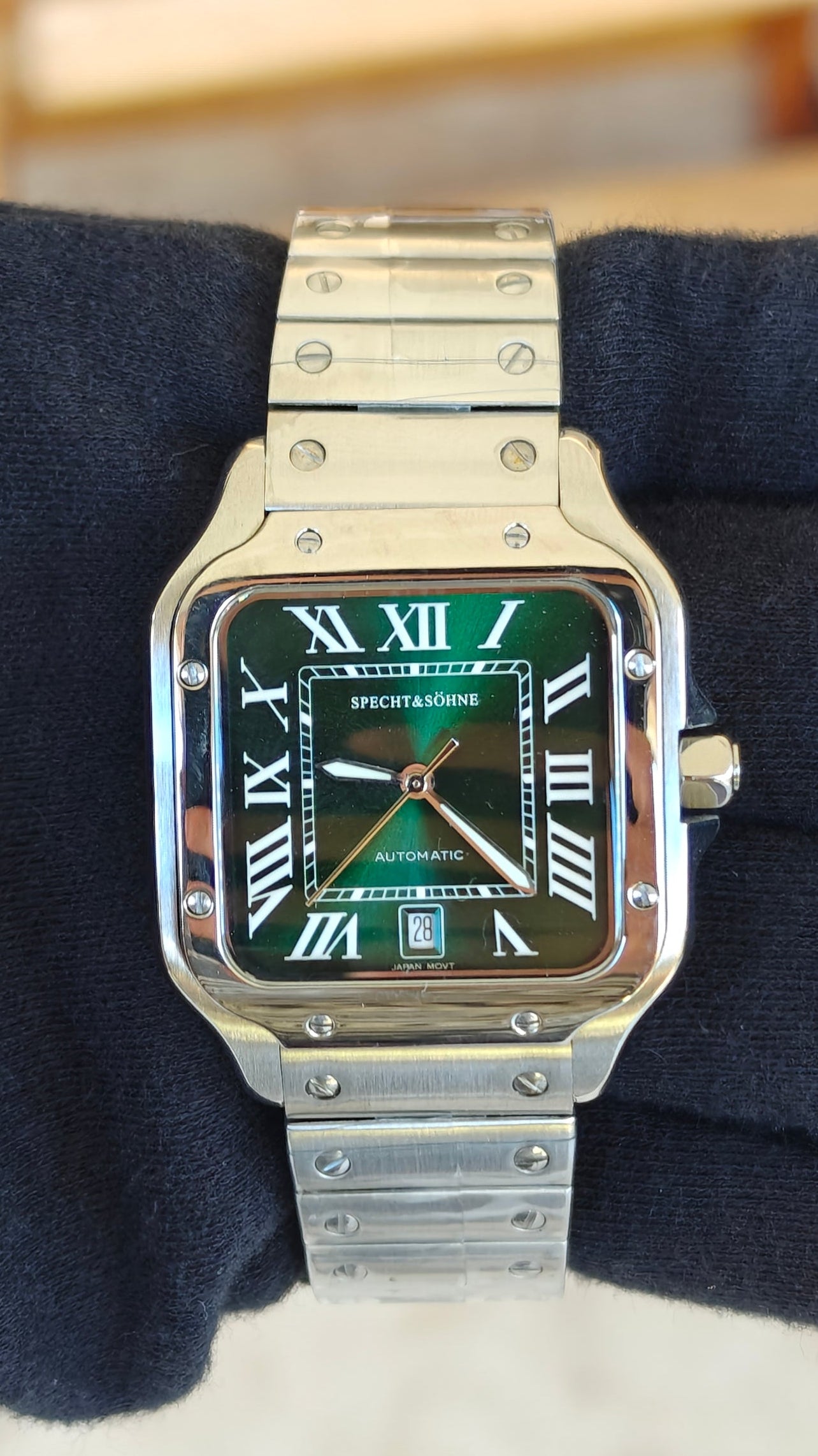 Specht & Söhne SP0021 – Homenaje al Cartier Santos