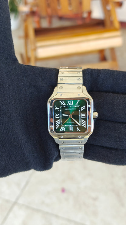 Specht & Söhne SP0021 – Homenaje al Cartier Santos