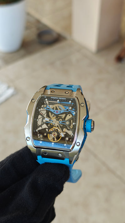 Pagani Design Y18 Skeleton Automático – Homenaje al Richard Mille RM 055