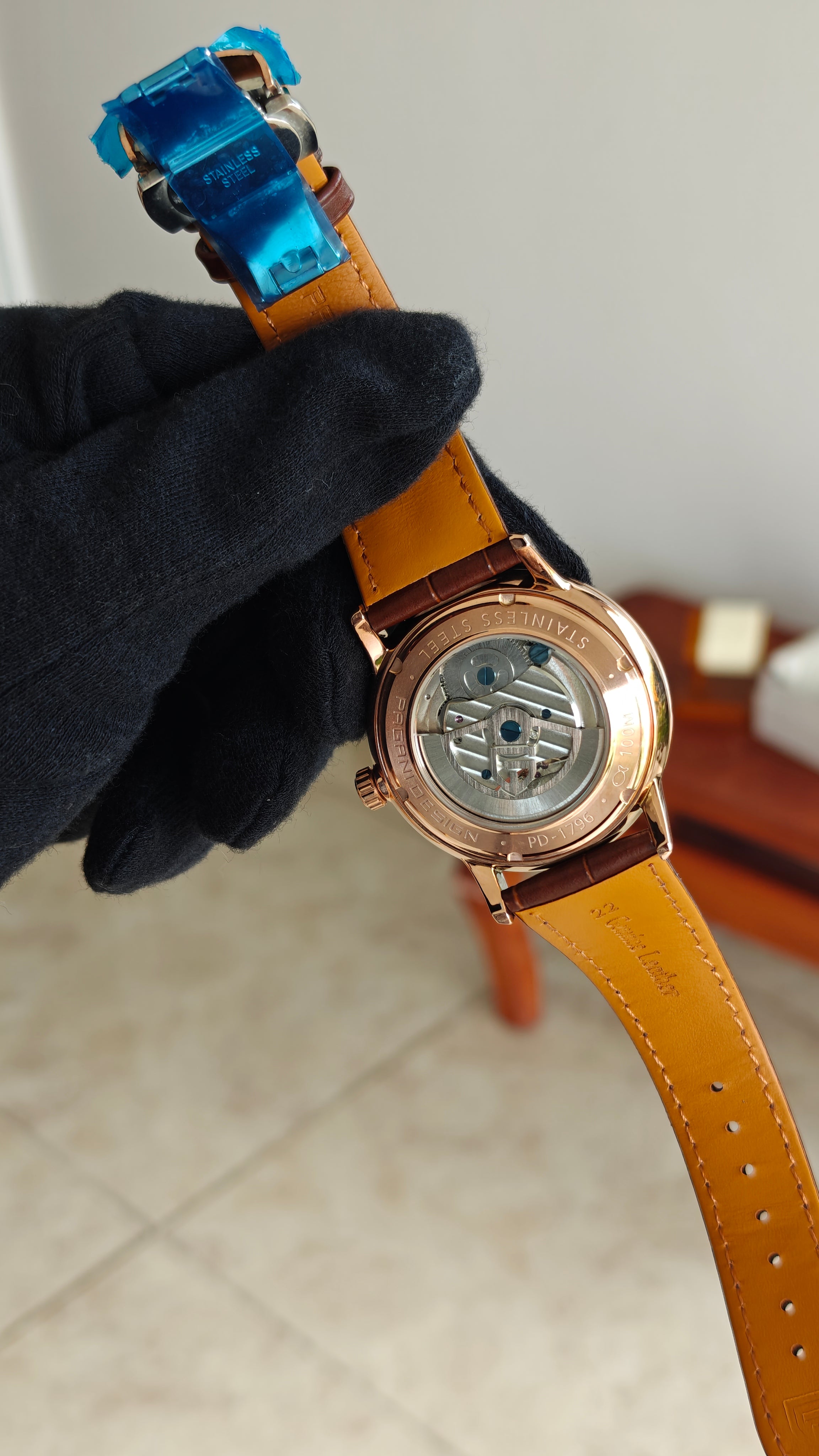 Pagani Design PD-1796 – Automatic Brown Skeleton