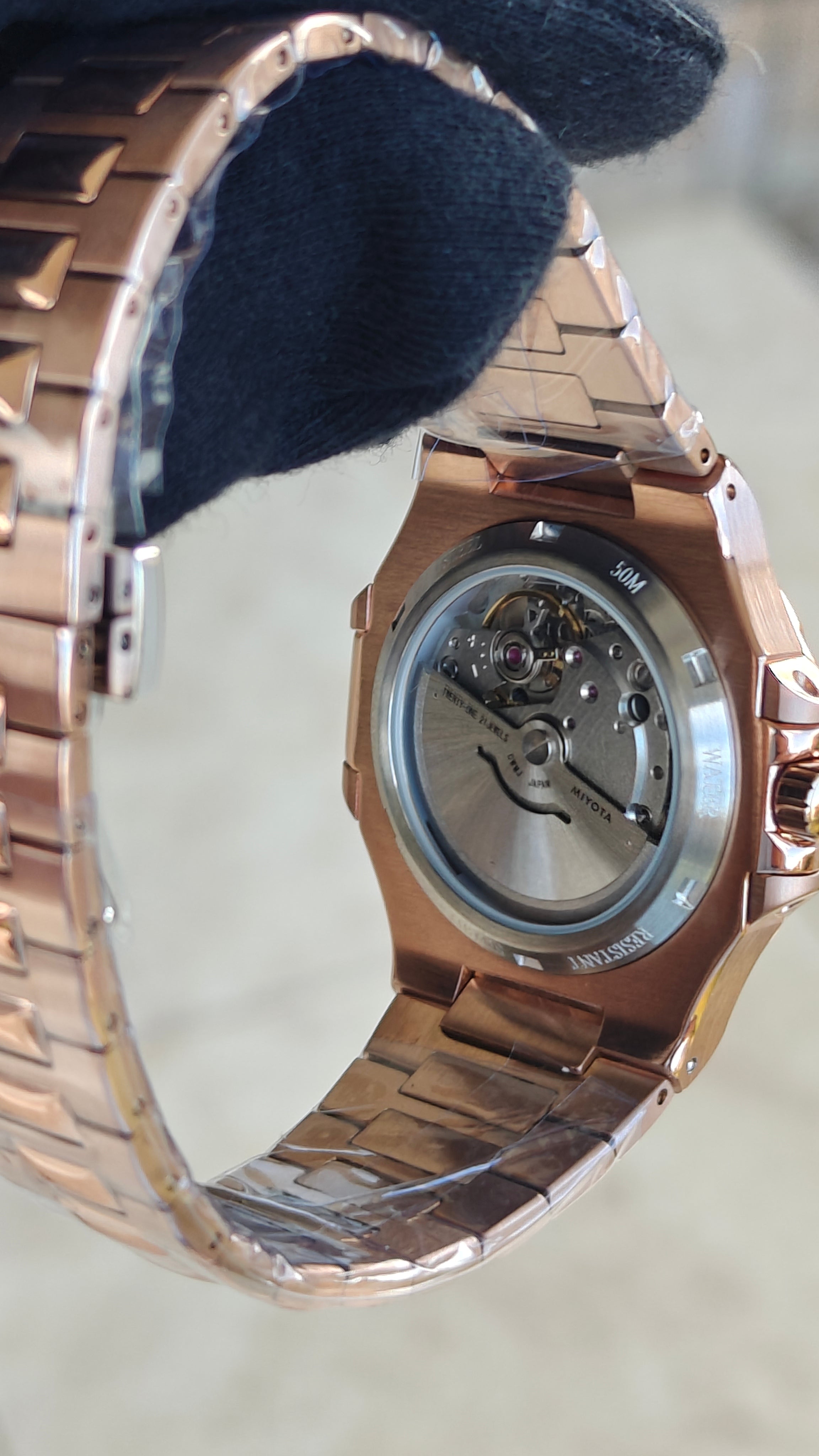 Specht & Söhne SP0002 – Homenaje al Patek Philippe Nautilus Oro Rosa