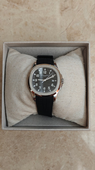 Specht & Söhne SP0008 – Homenaje al Patek Philippe Aquanaut negro
