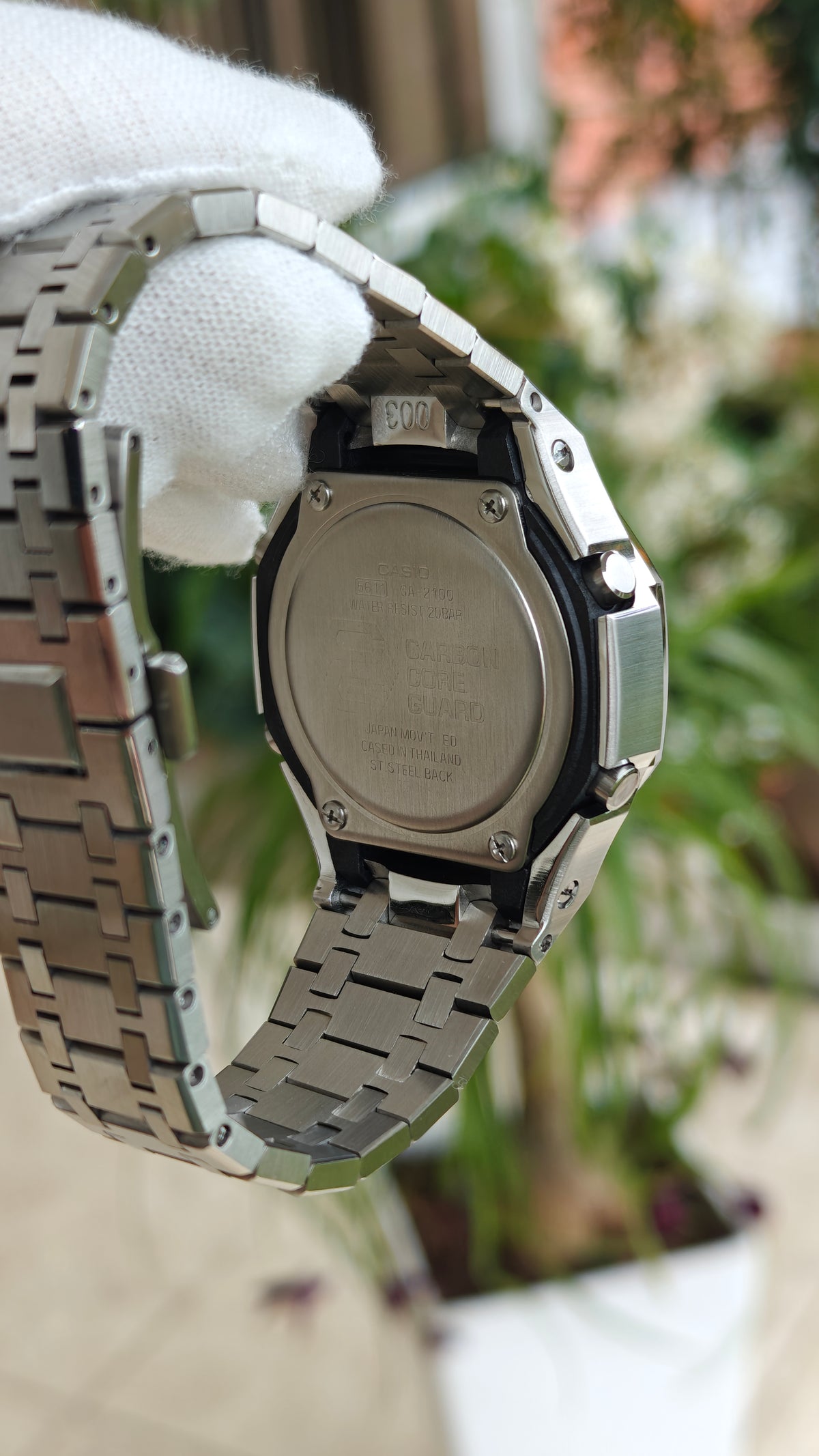 Casio G-Shock GA-2100-1A1 “CasiOak” Mod – Homenaje al Audemars Piguet Royal Oak