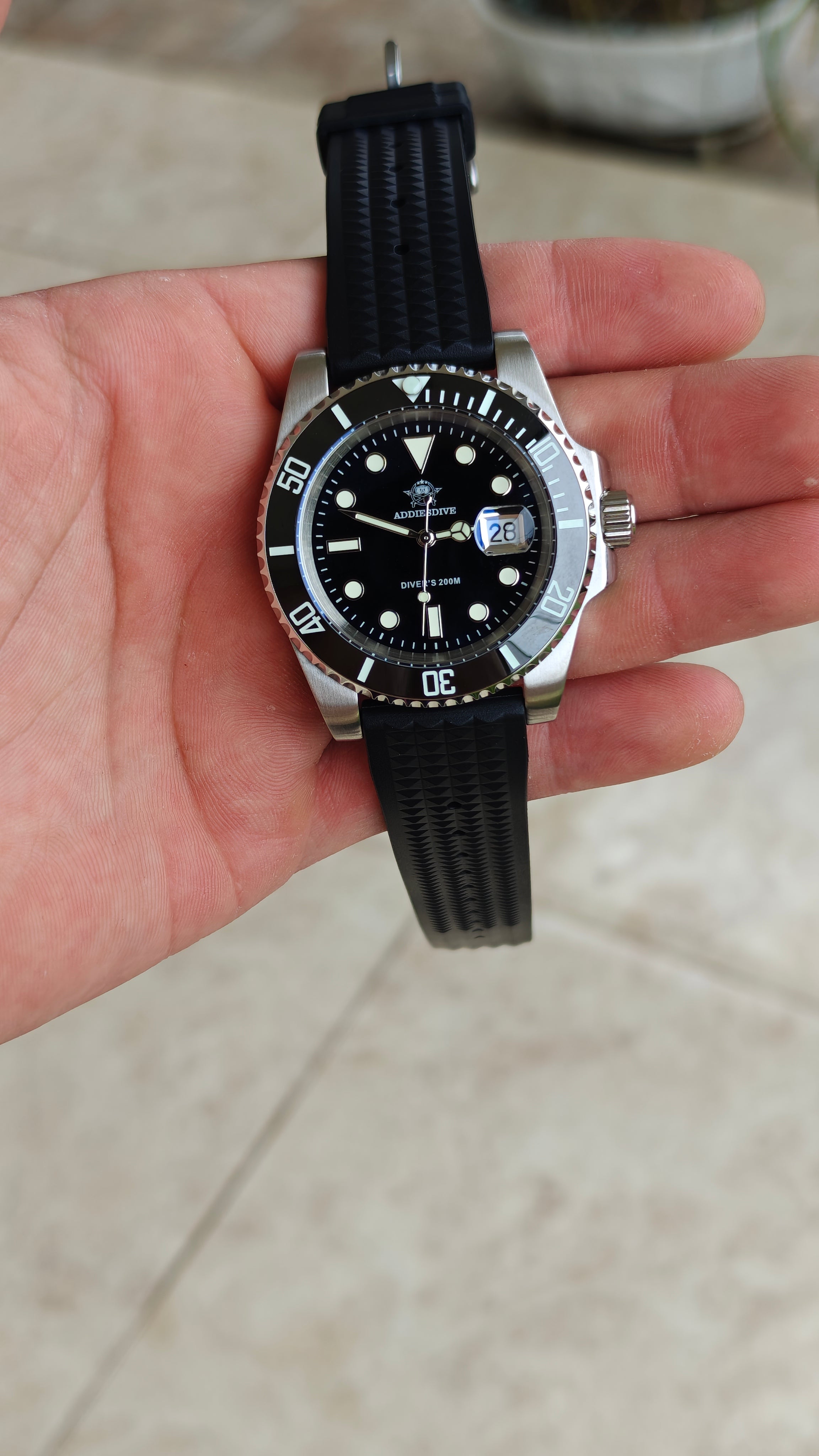 Addiesdive MY-H3-2QZ - Homenaje al Rolex Submariner