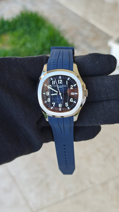 Specht & Söhne SP0008 – Homenaje al Patek Philippe Aquanaut Azul