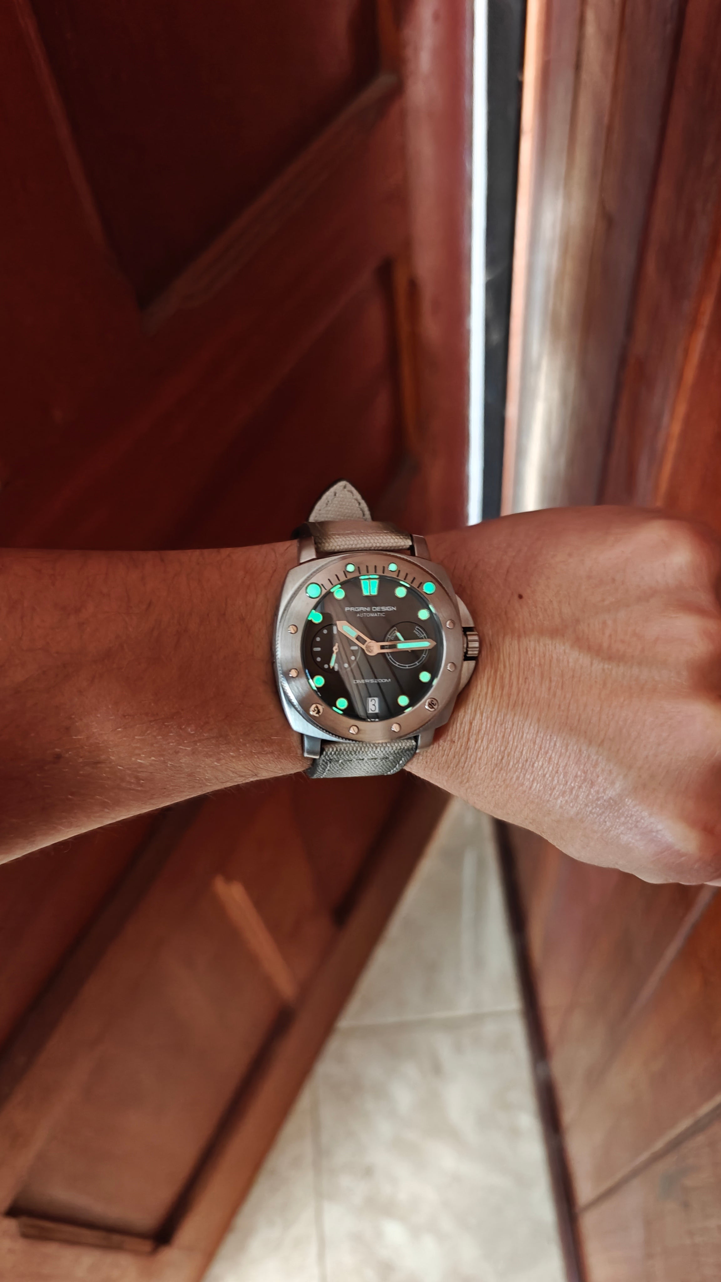 Pagani Design PD-1767 – Homenaje al Panerai Luminor