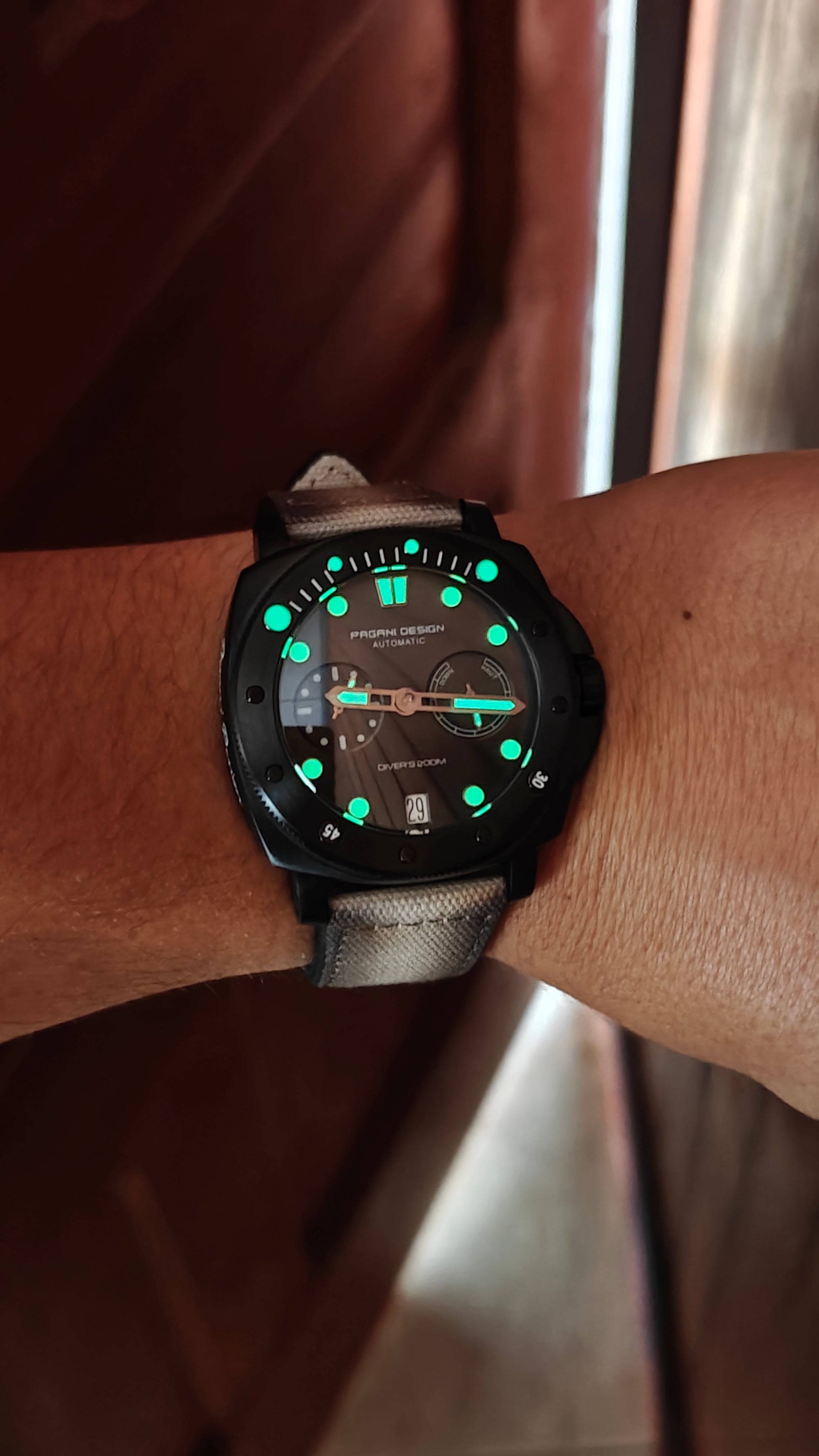 Pagani Design PD-1767 – Homenaje al Panerai Luminor