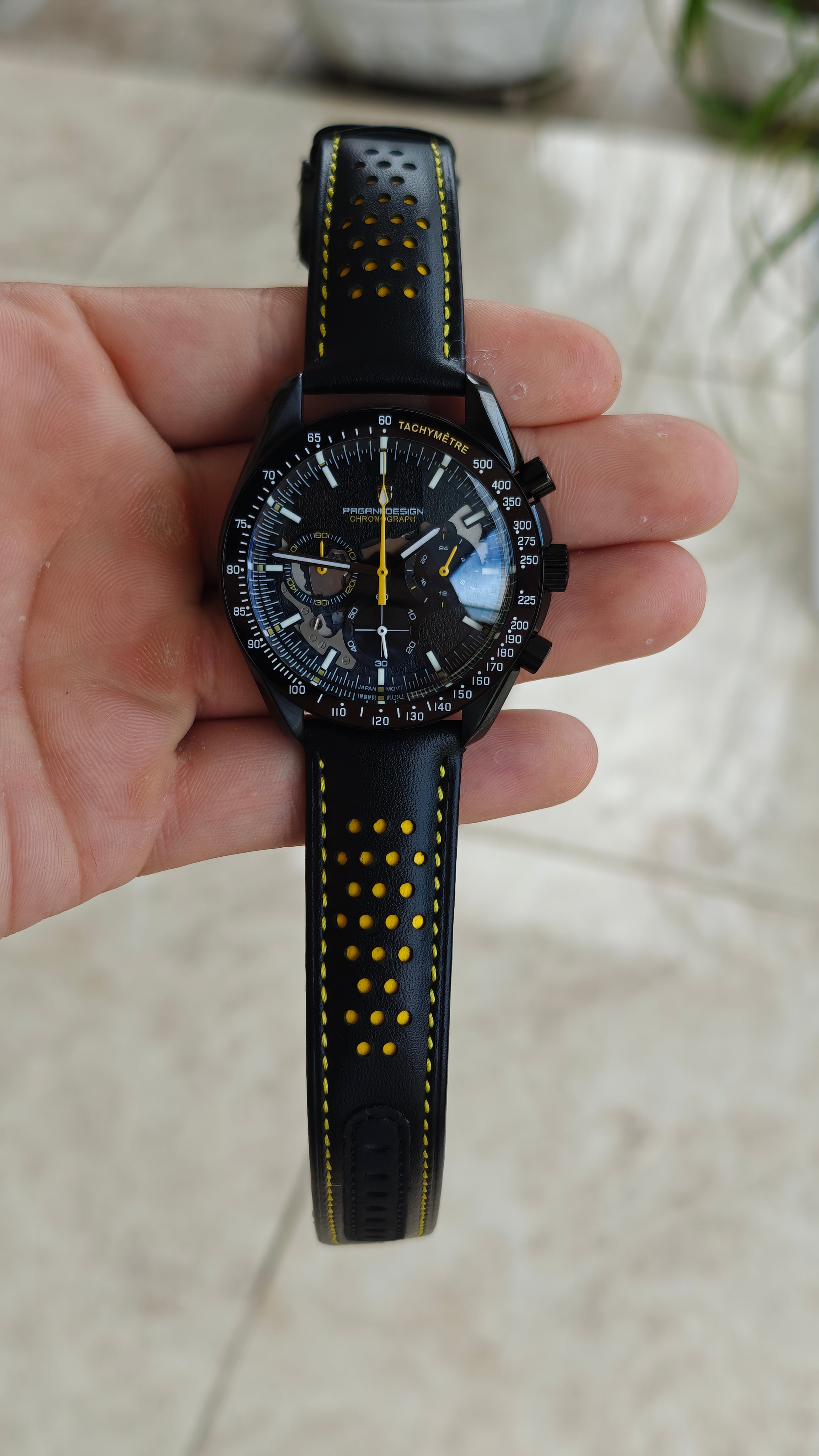 Pagani Design PD-1779
| Homenaje al Omega Speedmaster Dark Side of the Moon