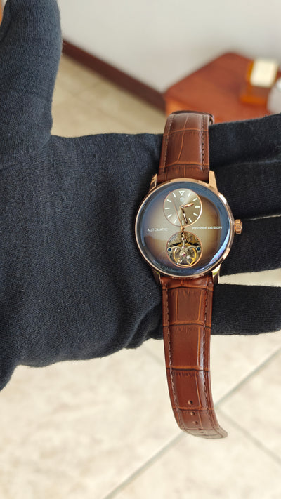 Pagani Design PD-1796 – Automatic Brown Skeleton