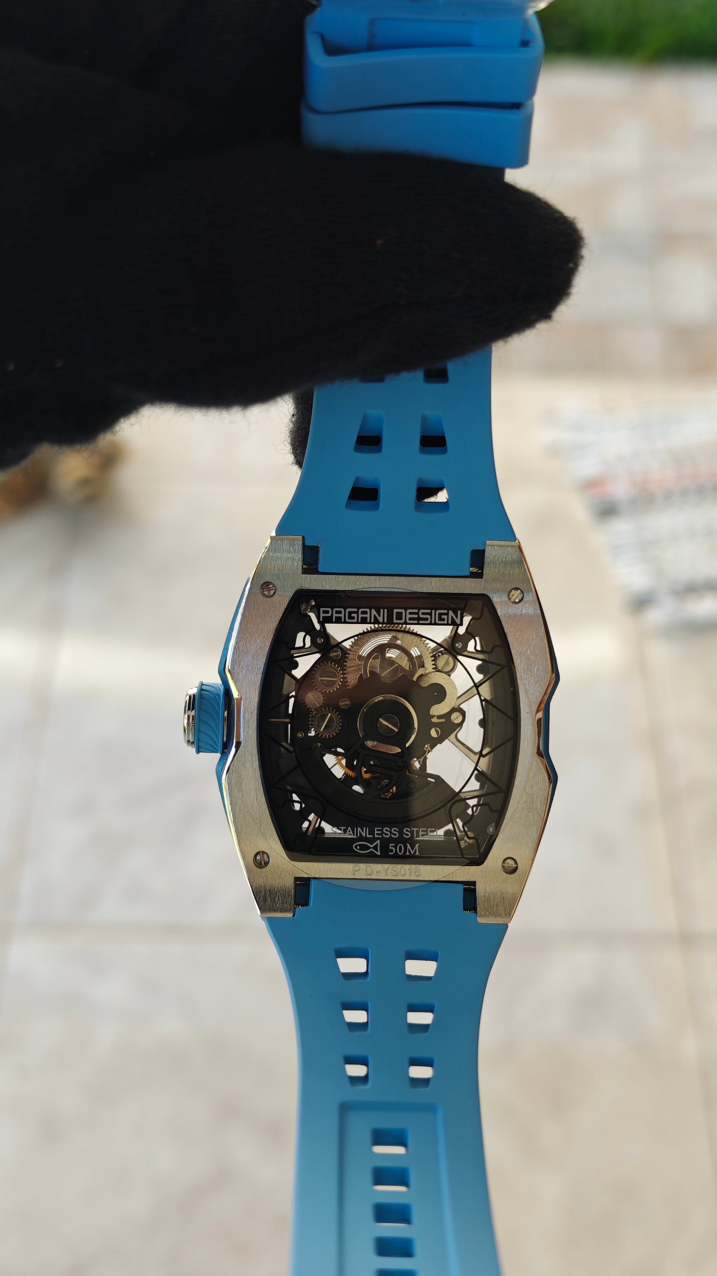 Pagani Design Y18 Skeleton Automático – Homenaje al Richard Mille RM 055
