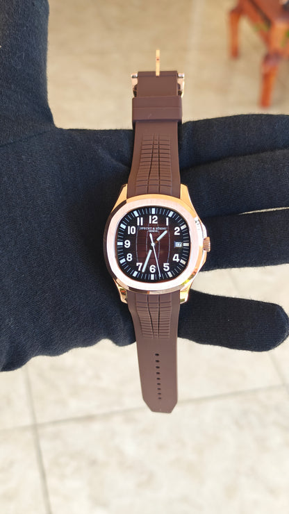 Specht & Söhne SP0008 – Homenaje al Patek Philippe Aquanaut oro rosa