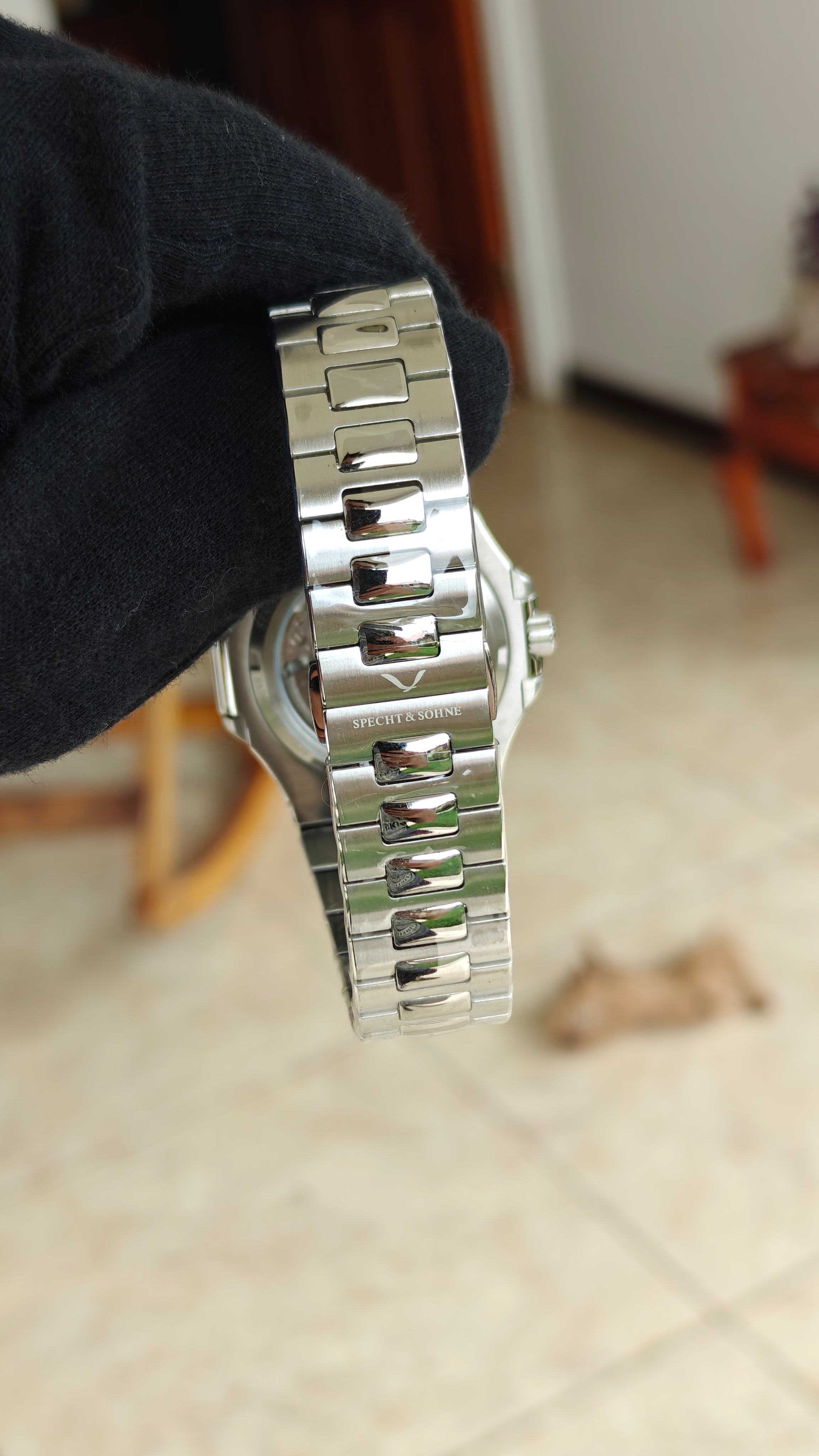 Specht & Söhne SP0002 – Homenaje al Patek Philippe Nautilus Azul